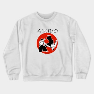 Aikido fan lover gift for aikidoka coach teacher master Crewneck Sweatshirt